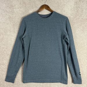 The North Face Sweatshirt Mens Size Small S Charcoal Crewneck Long‎ Sleeve Terry
